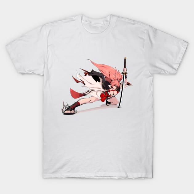 Baiken Guilty Gear T-Shirt by abdul rahim